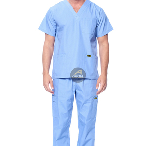 Nuevos Uniformes de Enfermería de Jersey Transpirable de Mezcla de Algodón a la Moda para Mujer, Conjunto de Uniformes de Hospital de Verano con Logotipo Personalizado AERO FASTER - Product Image 5