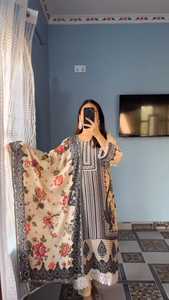 <strong>Brightly</strong> Colored Ethnic Kurti with Comfortable Fit and Easy Care <strong>Fabric</strong> with Bold Patterns for Beach and Casual Outings - Product Image 2