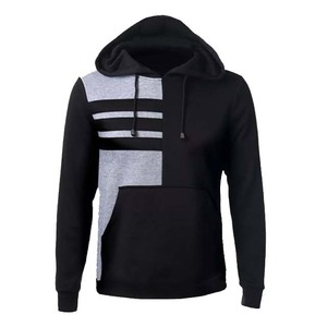 Dernier modèle Design de sweats à capuche à manches longues avec impression par sublimation et logo brodé pour hommes, sweats à capuche en coton personnalisés basiques - Product Image 1