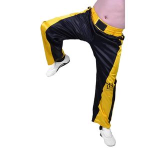 กางเกงคิกบ็อกซิ่งสีดำเหลือง ปี 2025 บริการ ODM OEM ราคาขายส่ง สวมใส่ง่าย เป็นมิตรกับสิ่งแวดล้อม ราคาถูก OEM - Product Image 6
