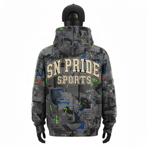 Sudaderas con Capucha de Forro Polar Bordadas para Hombre, Personalizables, Ligeras, de Poliéster/Algodón, las Más Vendidas - Product Image 5