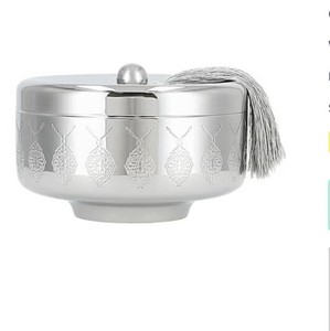 Arabic Dates Disposable Stainless Steel <b>Serving</b> <b>Bowl</b> Box for Ramadan in Customized Color Modern Design Pot for <b>Serving</b> Use - Product Image 5