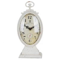 Ak Laiton 6 Pouces Vintage Horloge De Bureau Américain Antique Plaqué Or De Luxe En Métal Oiseau Art pour Salon Décor