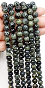 Cuentas de Jaspe Kambaba Natural Pulido de 8mm de Buena Calidad, Piedras Curativas, Hilo de Cuentas a Precio de Mayoreo - Product Image 3