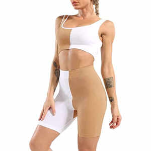 Wholesale Ladies Mid Waist Spandex/<b>Nylon</b> <b>Leggings</b> Custom Design Sports Gym Fitness Yoga Pants for Women - Product Image 3