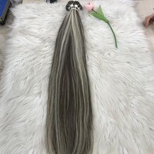 ผมต่อแบบ100% เรมี่ผมแท้แบบใหม่ล่าสุดสีเปียโนปลายแบนกำหนดสีได้เองมีสินค้าในสต็อกขนาดใหญ่ - Product Image 5