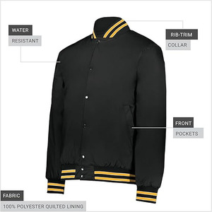 Chaqueta Bomber de Diseño 2025 al por Mayor, Chaqueta Satinada de Alta Calidad para Hombre, Diferentes Colores, Nueva Llegada, Estilo Urbano, con Parches - Product Image 6