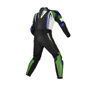 2025 nouveaux costumes de moto en cuir véritable dernier Style course hommes vestes en cuir et pantalons pour ensembles de moto - Product Image 2