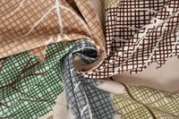 Ensemble complet de housse de couette en coton biologique, design imprimé moderne, personnalisable, luxe, pas cher, exporté du Bangladesh, toutes saisons, marque personnalisée