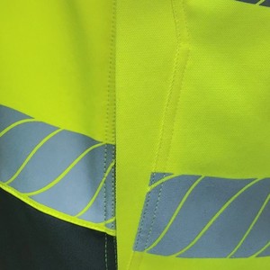 แจ็กเก็ตกันน้ำสะท้อนแสงสีเหลืองสะท้อนแสงชุดทำงานกลางแจ้งสำหรับผู้ชาย - Product Image 6