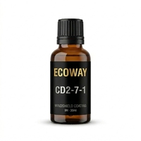 Recubrimiento Nano Repelente al Agua para Parabrisas CD2-7-1 |   Cerámica Hidrofóbica para Vidrio |   Antivaho 9H |   20000 Ciclos |   Hecho en Taiwán 30ml