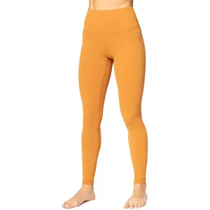 Top Groothandel Hoge Kwaliteit Capri Yoga Broek Met Zak Hoge Taille Custom Logo Yoga Legging Voor Dames