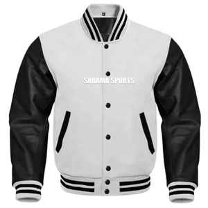 Veste universitaire au design le plus récent, de haute qualité, personnalisée, vente en gros, veste universitaire chauffante d'hiver pour homme avec couleurs personnalisées - Product Image 3