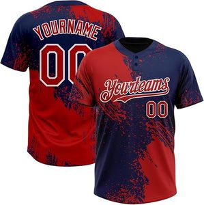 Camiseta de béisbol Retro personalizable para hombre, ropa de softbol de calidad Original, camisa bordada con cuello en V, camisa de softbol transpirable para - Product Image 1