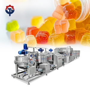 Machine de fabrication de bonbons à la vitamine gommeuse entièrement automatique Production de bonbons mous Usage domestique Aliments Condition d'usine Nouveau Utilisé - Product Image 1