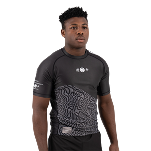 Long Sleeve MMA <b>BJJ</b> Rashguard for Men 2024 LATEST 220g Spandex/Polyester Bright Way International - Product Image 3