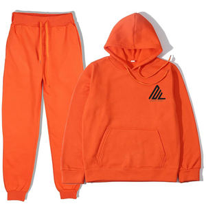 Wholesale Cotton/<b>Nylon</b> Custom Winter Quick Dry Breathable Fleece High Quality Blank Unisex Oversized Hoodie <b>Jogger</b> Pants Men's - Product Image 1