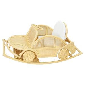Coche basculante de ratán duradero y resistente, juguete recién llegado, coches columpio para bebés, juguetes para montar para niños pequeños - Product Image 2