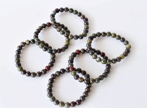 Attractive 8mm African Blood Stone Round <b>Beaded</b> <b>Bracelet</b> Premium Healing <b>Bracelet</b> For Fashion Jewelry Meditation - Product Image 6