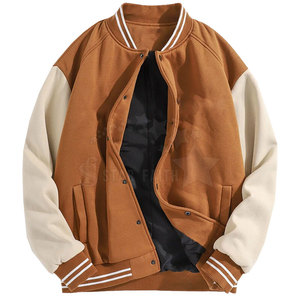 Wholesale Custom Men Varsity <b>Jacket</b> With School Logo Baseball College Letterman Coat Men Varsity Winter <b>Jacket</b> - Product Image 1
