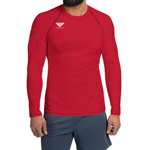 Full Sleeves Men Rash Guard For New Arrival Lightweight 100% Polyester Quick Dry Men Rash Guard For Unisex - Product Image 1