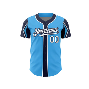 Conjunto de Jersey de béisbol y softball totalmente personalizable Ropa transpirable y de secado rápido para hombres y mujeres Estilo personalizable para equipos - Product Image 3