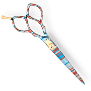 Ciseaux de coiffure avec vis réglable et repose-doigts, ciseaux de coupe de cheveux de qualité supérieure, revêtement papier, ciseaux de barbier - Product Image 6