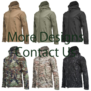 Ensemble deux pièces sur mesure pour homme, uniforme tactique, combinaison de chasse respirante en softshell pour l'hiver, pour la randonnée, la pêche, les sports d'hiver - Product Image 6