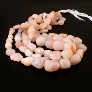 Perles d'opale rose naturelle, taille 10x12mm à 19x21mm, perles de pierre d'opale, brin de 16 pouces, fabrication de bijoux, lot en gros - Product Image 2
