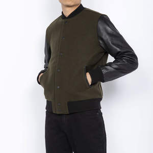 Veste universitaire pour homme sur mesure, tissu en coton durable, séchage rapide, écologique, respirant, vêtement d'extérieur, veste d'hiver tendance - Product Image 2