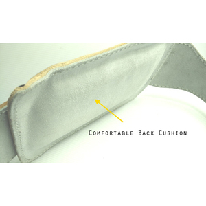 Ceinture de musculation robuste en cuir avec chaîne métallique véritable, réglable, pour entraînement en salle de sport et équipement de fitness - Product Image 2