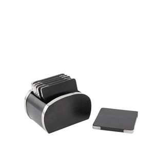 Sous-verres décoratifs avec support, fournitures pour hôtels et restaurants, support OEM, sous-verres écologiques pour le thé, le café, le vin, l'affichage des tasses - Product Image 2