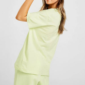 ที่มีคุณภาพสูงที่กำหนดเองเสื้อยืดว่างเปล่า100% หวีผ้าฝ้ายผู้ชายเสื้อยืดขายส่งธรรมดาในกลุ่ม - Product Image 5