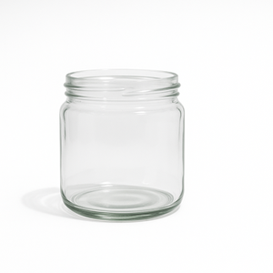 Tarro de vidrio Mason en relieve con tapa de metal almacenamiento hermético para uso doméstico perfecto para recetas de aperitivos - Product Image 2