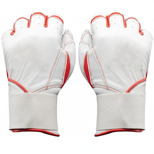 Genuine Leather Baseball Batting Gloves Durable Leather Palm for Grip Best Quality Material Custom Batting Gloves - Product Image 1