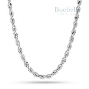 Hot Sale 14K Gold Plated 925 <b>Silver</b> Plated 8mm Moissanite Diamond Rope Chain <b>For</b> <b>Men</b> - Product Image 3