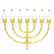 menorah hanukkah covered Stylish Brass Menorah Candle Holder Jewish Hanukkah <b>Lamp</b> Decorative Candle Stand Elegant Home Accent - Product Image 4