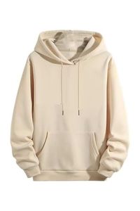 Sudadera con Capucha de Forro Polar Transpirable de Moda para Invierno, Cómoda y Ecológica, Mezcla de Poliéster/Algodón, Diseño Bordado con Cuentas, Digital - Product Image 5