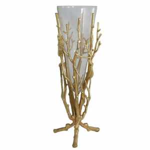 Nouveau vase à fleurs en laiton doré de forme ovale pour la maison, la table, le salon, la table de chevet, les mariages et Pâques - Vente chaude - Product Image 3