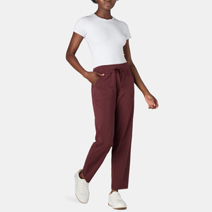 กางเกงจ็อกเกอร์ลำลองสำหรับผู้หญิง ผ้าคอตตอนผสม นุ่ม ระบายอากาศดี เหมาะสำหรับฤดูหนาว มีกระเป๋าใช้งานได้จริง รับผลิตตามสั่งขายส่ง - Product Image 1