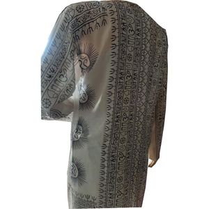 Alta calidad alta calidad Om Kurta 100% tela de algodón precios al por mayor ropa Lisa personalizada Anti Technics artículo estilo para exportación - Product Image 2