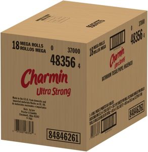 Charmin Ultra Strong, Mega Rolls, Paquete de 6 Rollos (Paquete de 3) 18 Rollos en Total - Product Image 2