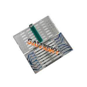 Ensemble de micro-chirurgie Satinsky, instruments chirurgicaux médicaux, acier inoxydable de qualité allemande, qualité supérieure, manuel, certifié CE, classe A - Product Image 4