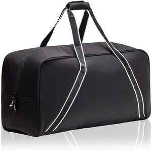 Bolsa de gimnasio Oxford impermeable multifuncional grande, compartimento para zapatos, Mochila deportiva con logotipo personalizado para viajes, uso en gimnasio, patrón sólido - Product Image 1