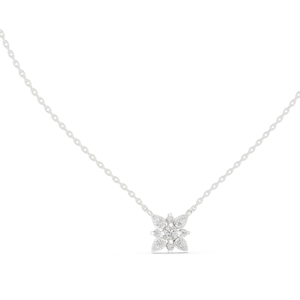 Collar con Colgante de Diamante CVD EF VVS-VS de 0.437 CT, Creado en Laboratorio, Oro de 18K, 14K, Rosa, Amarillo, Blanco, Joyería Fina Elegante - Product Image 1