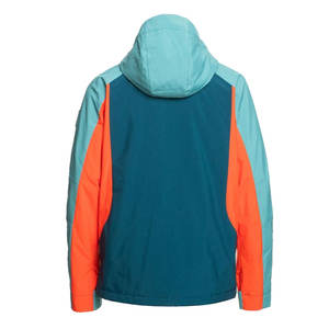 Veste de snowboard à contraste de couleurs, imperméable, respirante, chaude pour l'hiver, avec plusieurs poches - Product Image 2