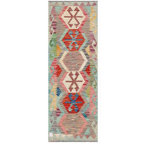 Tapis Kilim d'Afghanistan Maimana 172 X 62 cm Produits de tapisserie - Product Image 1