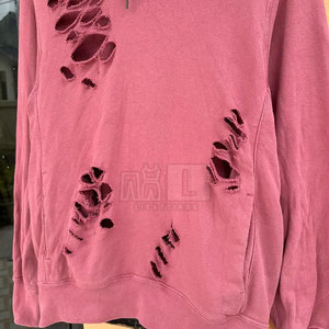 Sudaderas con capucha desgastadas para hombre de mejor diseño 100% algodón básico temporada de invierno cuello con capucha de alta calidad - Product Image 4