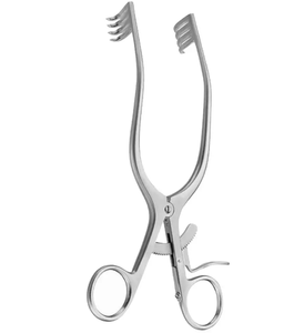 Retractor de cerebelo de instrumentos médicos manuales de acero inoxidable ADSON - Product Image 6