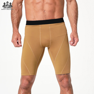 Pantalones Cortos Deportivos de Compresión Elástica para Hombre |   Secado Rápido y Transpirable |   Fabricante OEM de Ropa Deportiva para Gimnasio y Entrenamiento | - Product Image 4